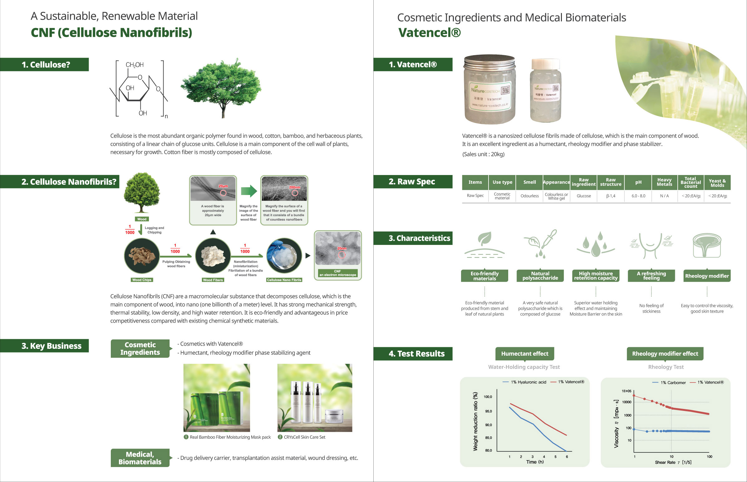 Nature Costech Cellulosa nanofibrillata Nature Costech Cellulosa nanofibrillata
