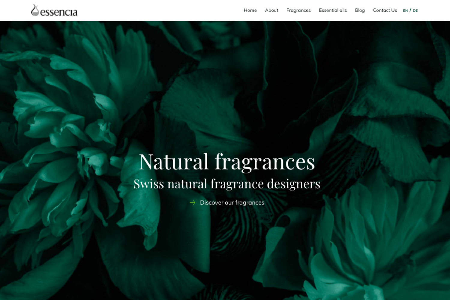 Escentina si rinnova presentando il nuovo website
