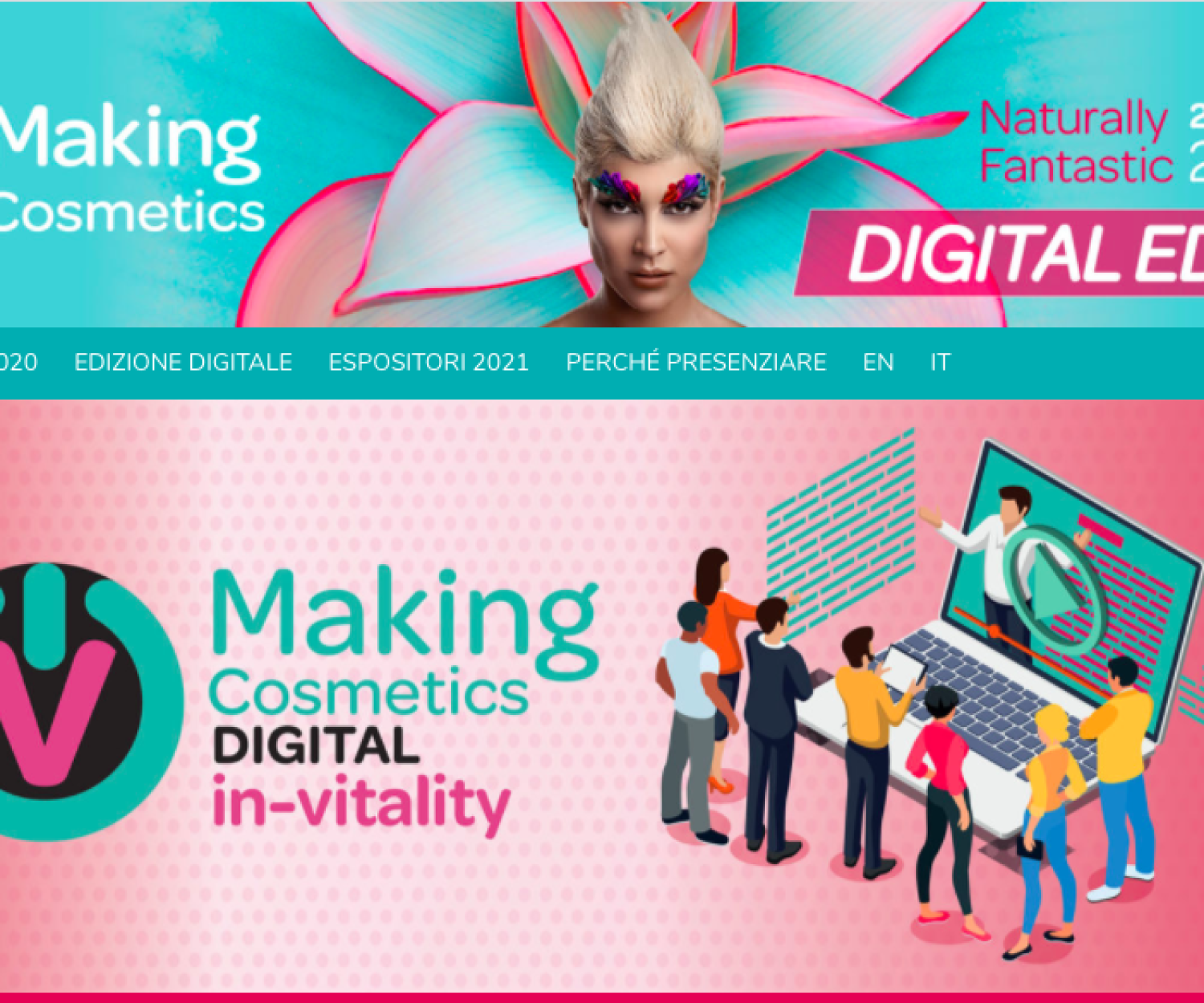Carlo Sessa a Making Cosmetics 2020 digital edition