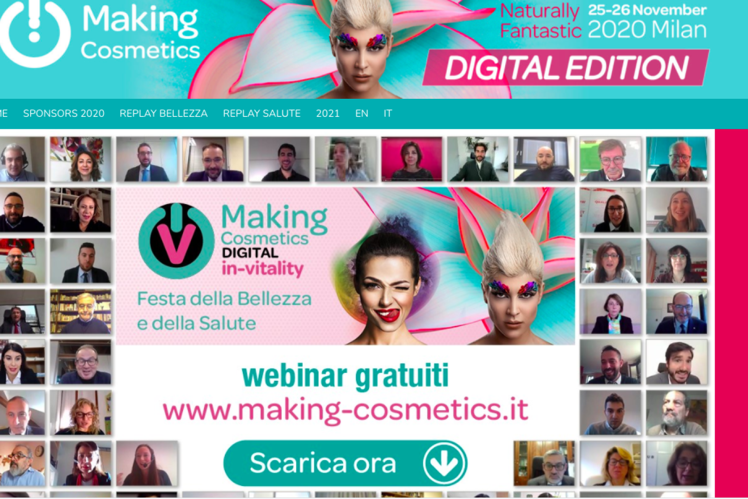 Making-Cosmetics 2020 digital edition: riflessioni post-evento