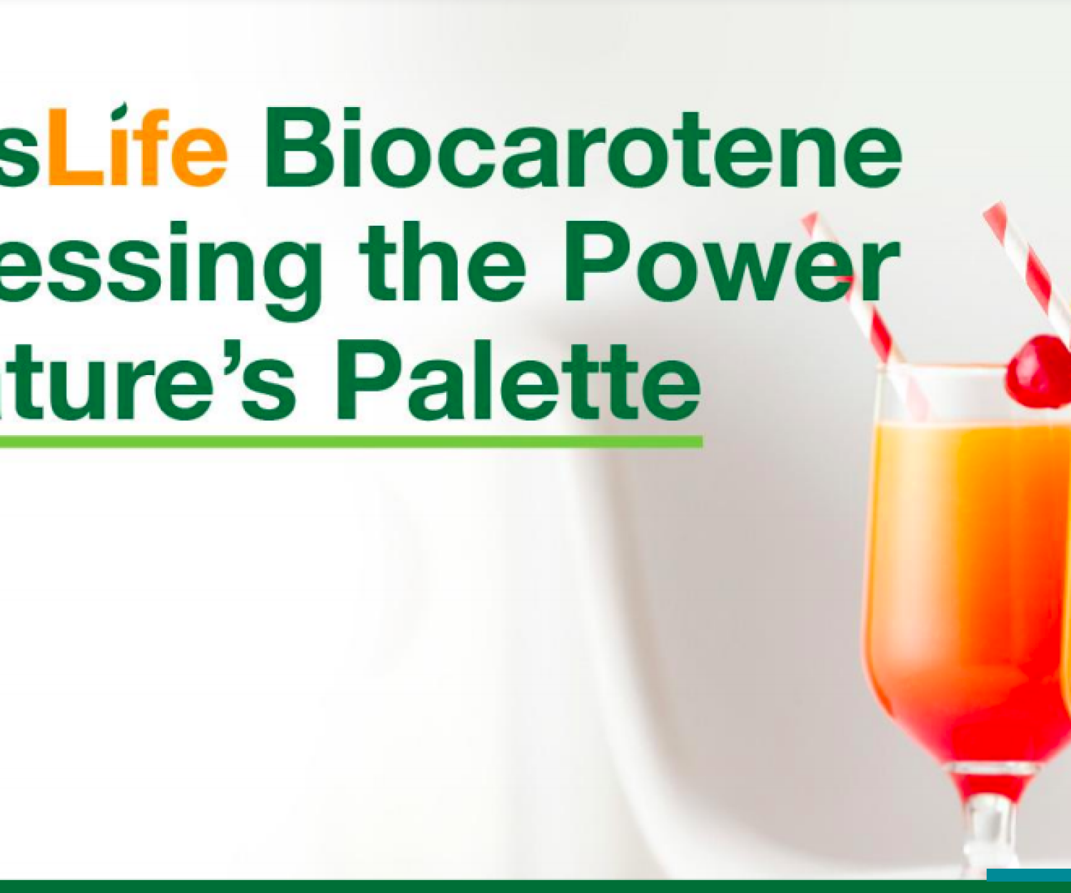 DavosLife Biocarotene: dalla natura, tutto il potere del colore